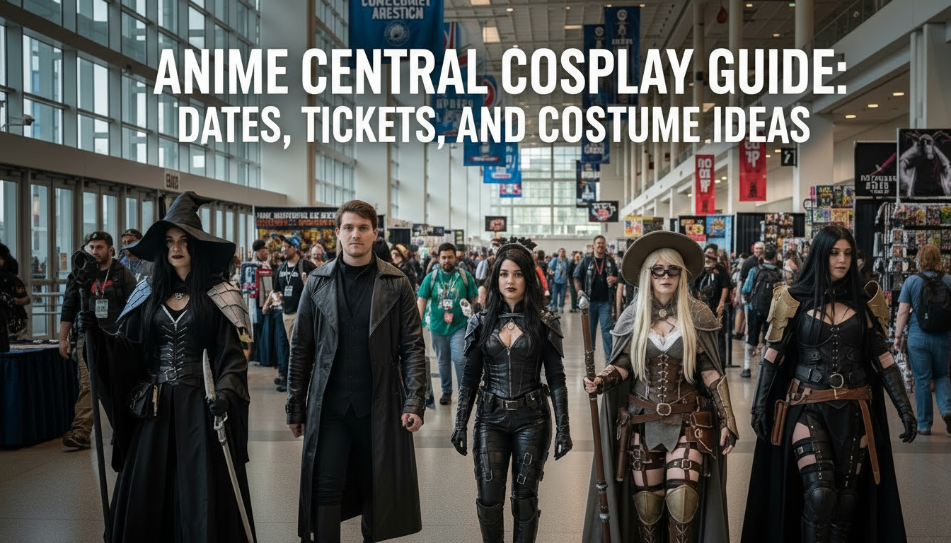 Anime Central Cosplay Guide: Dates, Tickets, and Costume Ideas