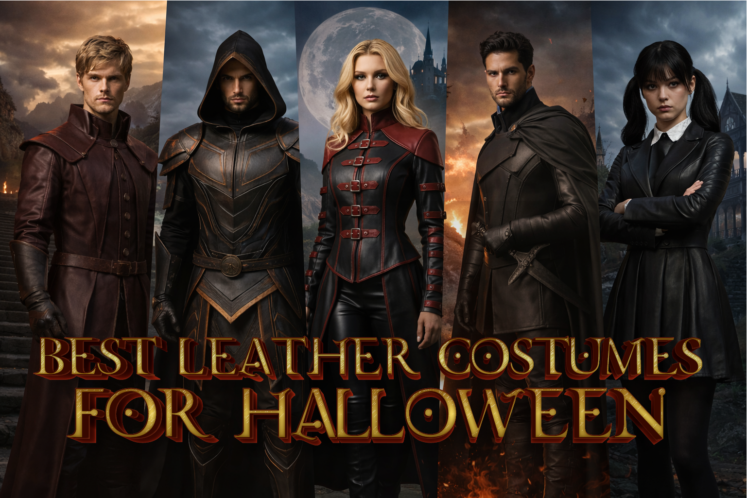 Best Leather Costumes for Halloween That You Can Reuse All Year. - Creed Leather