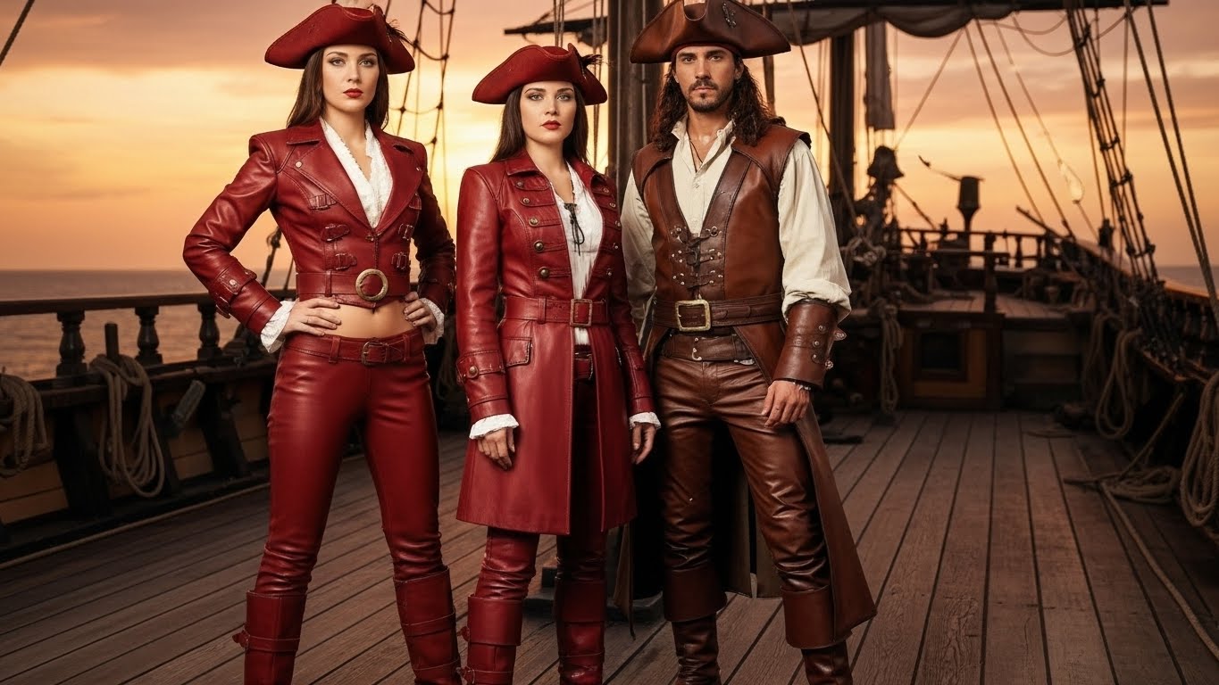 Best Pirate Costumes for Men and Women - Creed Leather