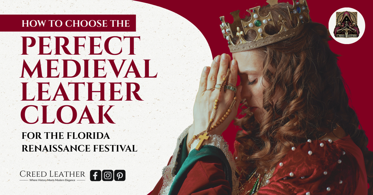 How to Choose the Perfect Medieval Leather Cloak for the Florida Renaissance Festival?
