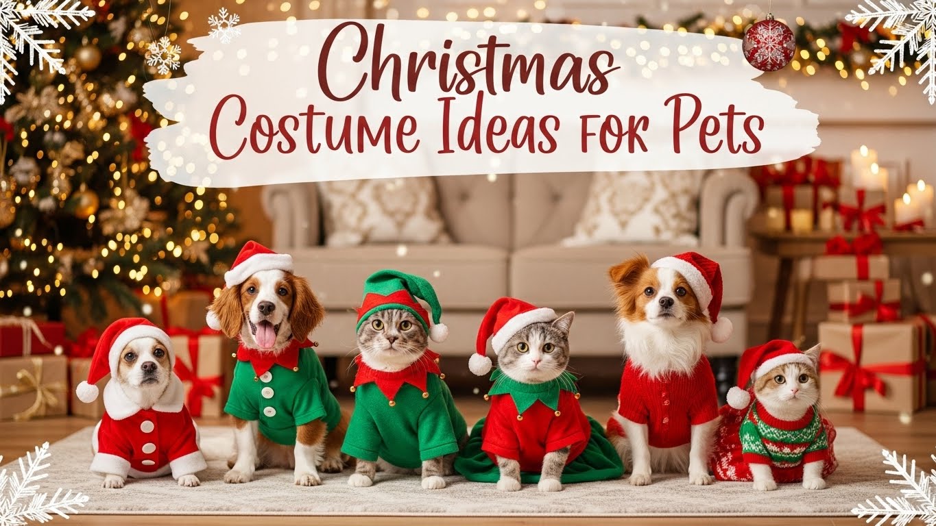 Christmas Costume Ideas for Pets: Cute Outfits for Dogs & Cats