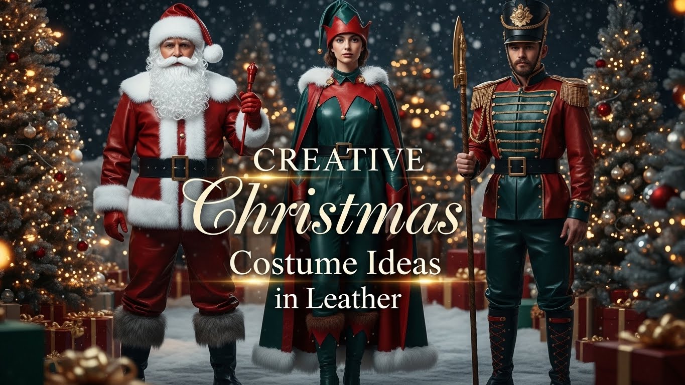 Creative Christmas Costume Ideas in Leather | CreedLeather