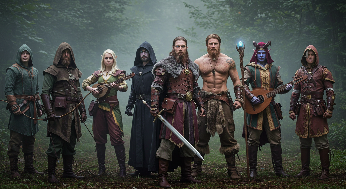 Dungeons and Dragons Costumes - Creed Leather