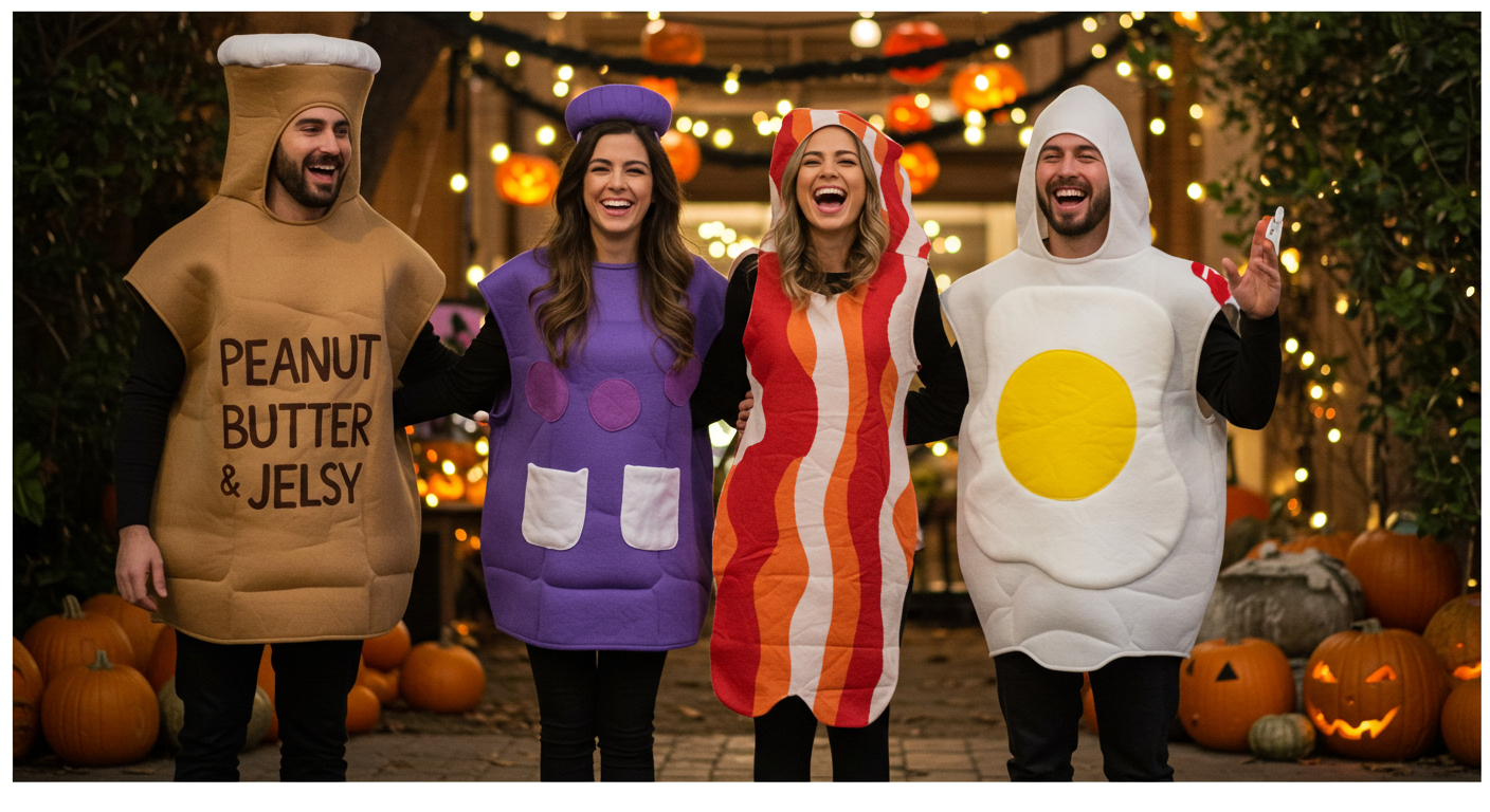 Funny Couple Halloween Costumes - Creed Leather