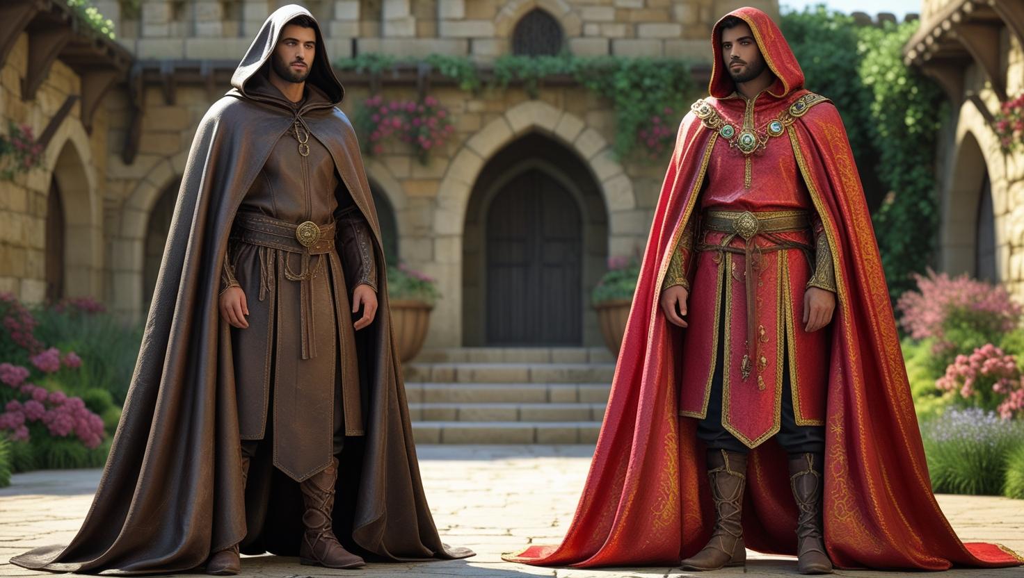 Leather Cloak with Hood Stylish Durable and Timeless Wear