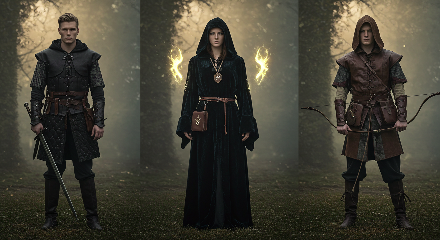 Medieval Costumes Guide: Armor, Cloaks & Leather Wear