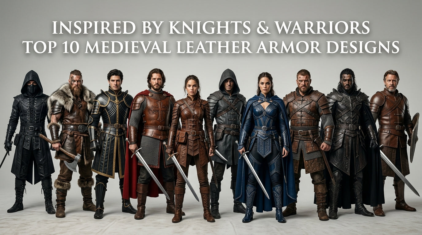 Top 10 Medieval Leather Armor Designs Inspired by Knights and Warriors. - Creed Leather