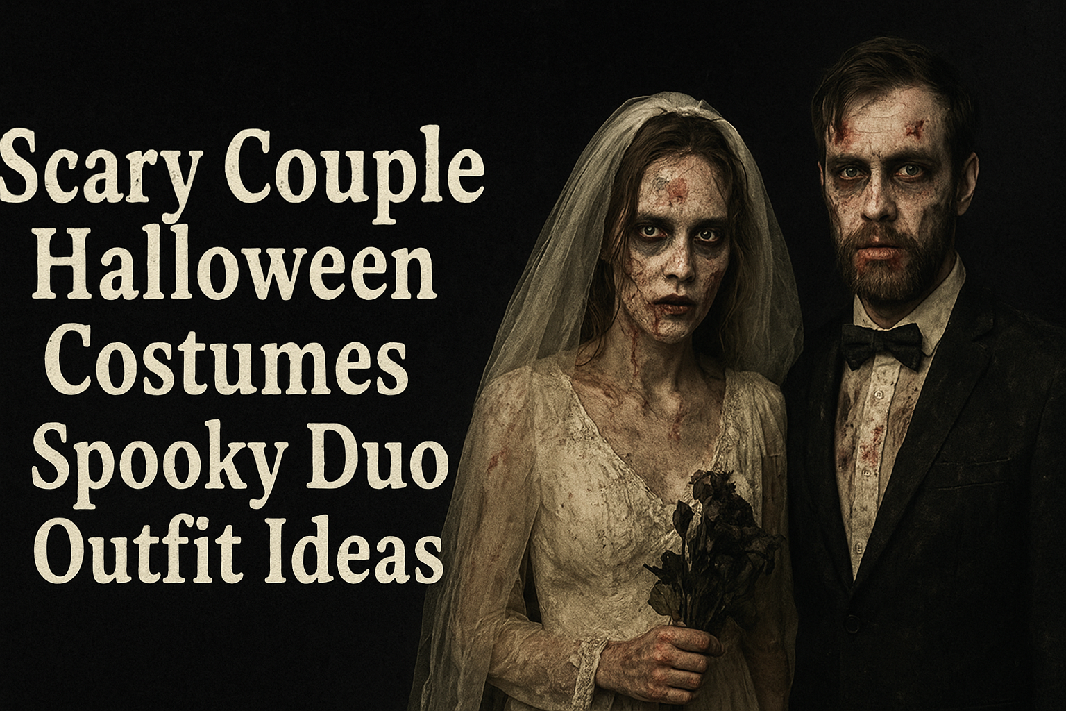 Scary Couple Halloween Costumes - Creed Leather