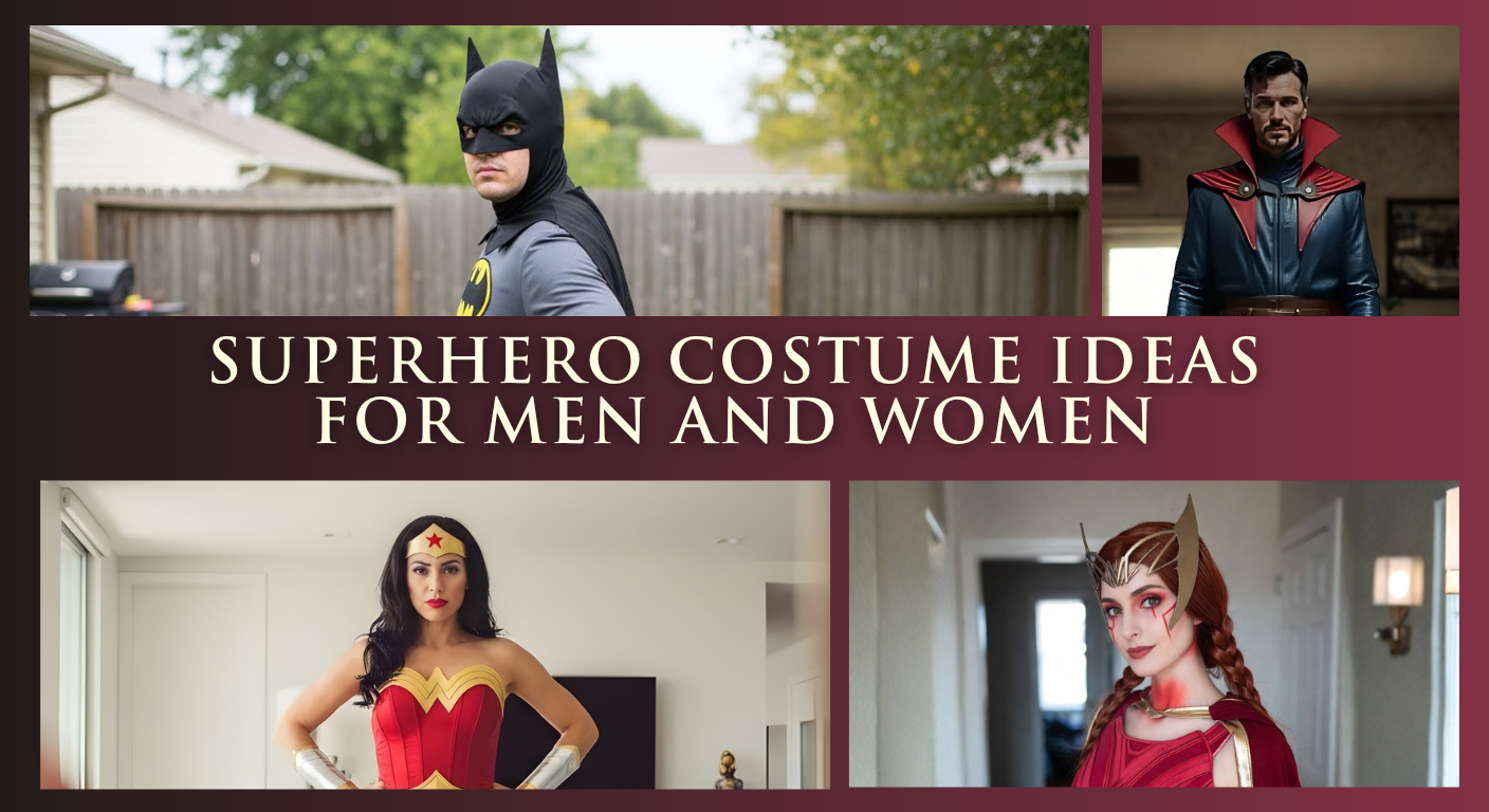 Best Super Hero Costume and Superhero Costume Ideas for Men and Women. - Creed Leather