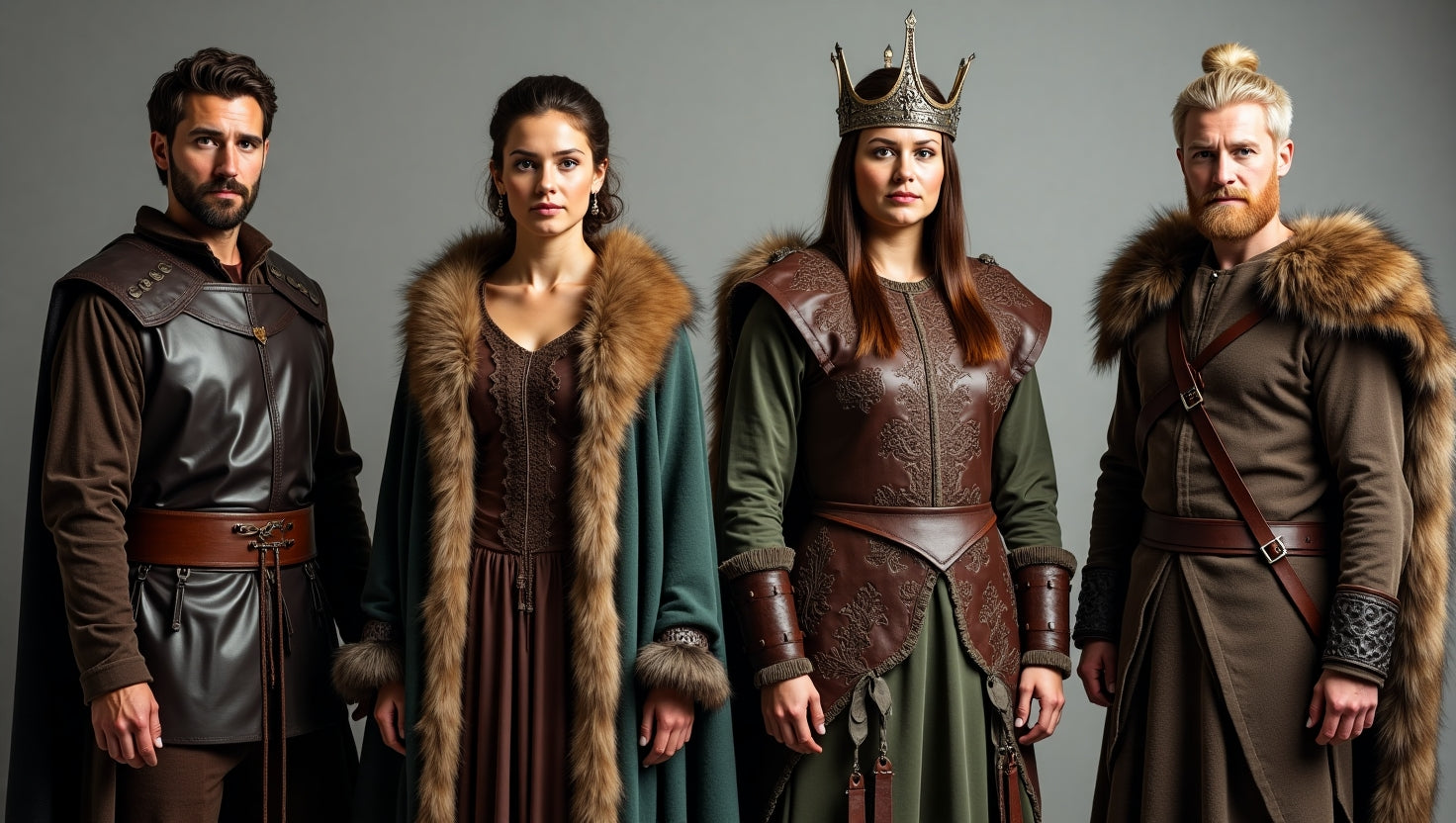 The Last Kingdom Costumes for Cosplay, Renfair & Events - Creed Leather