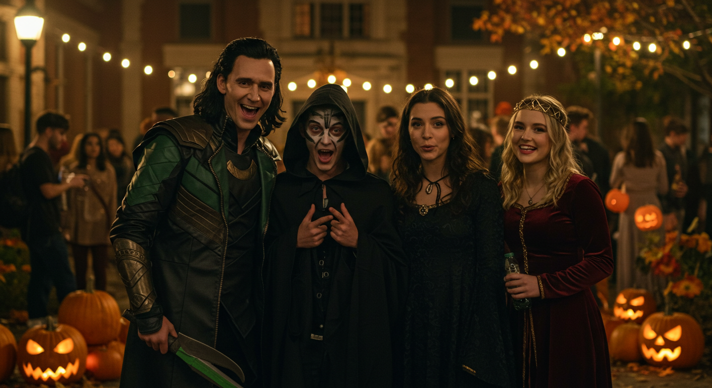 Unique Halloween Costumes for College Parties