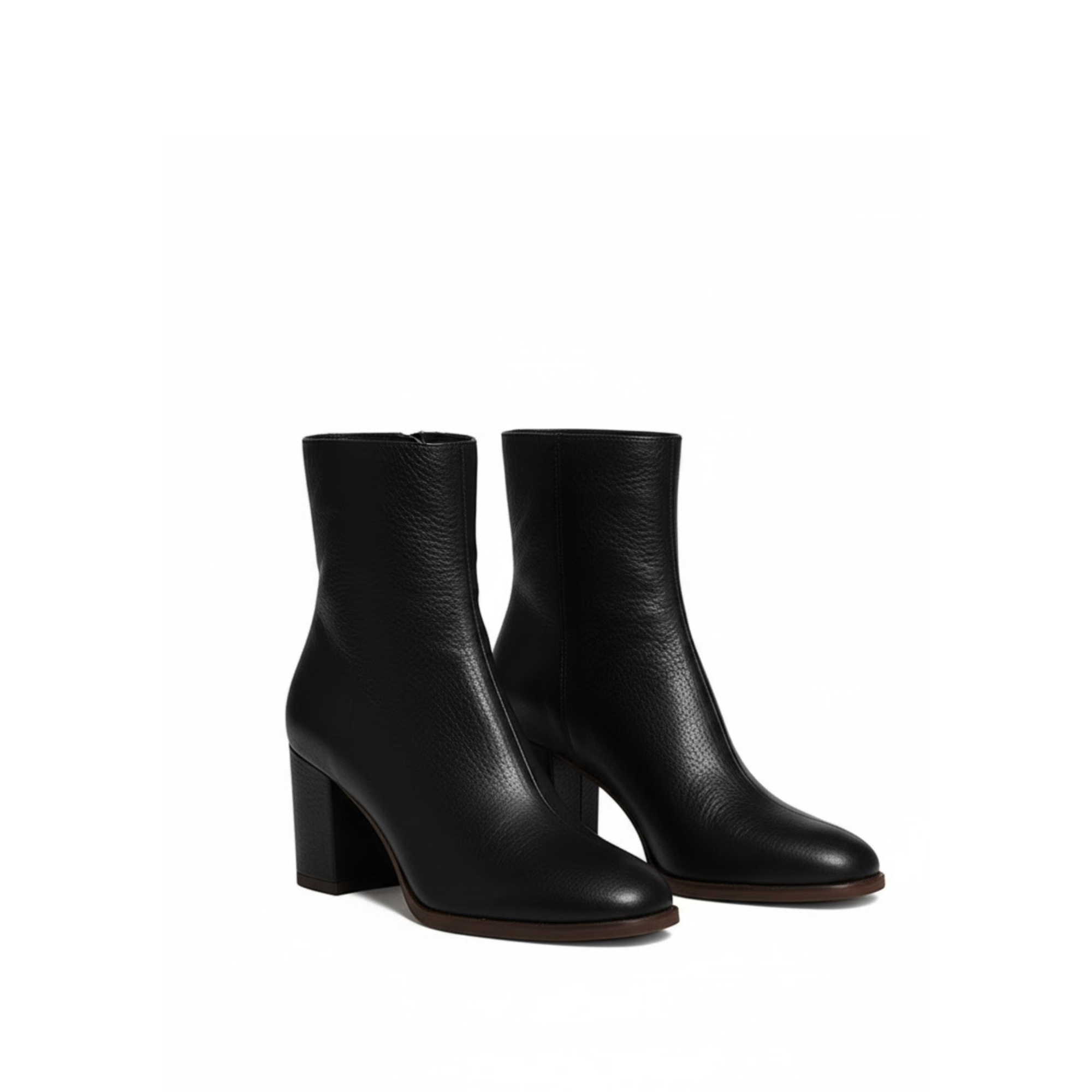 Handmade Black Leather Moto Jacket: Slim-Fit Women's Biker Outfit