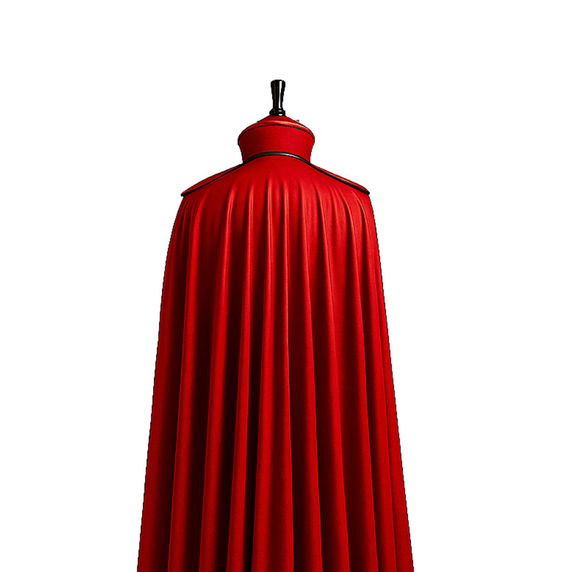 Handmade Leather Vampire Cloak with Vest: Gothic Cosplay Outfit