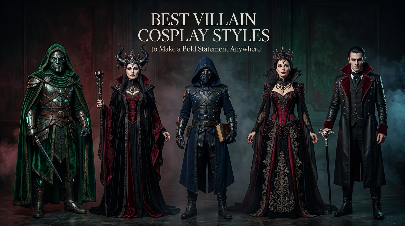 Best Villain Cosplay Styles to Make a Bold Statement Anywhere. - Creed Leather