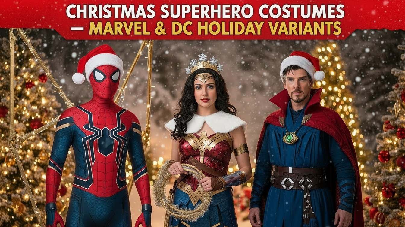 Christmas Superhero Costumes – Marvel & DC Holiday Variants
