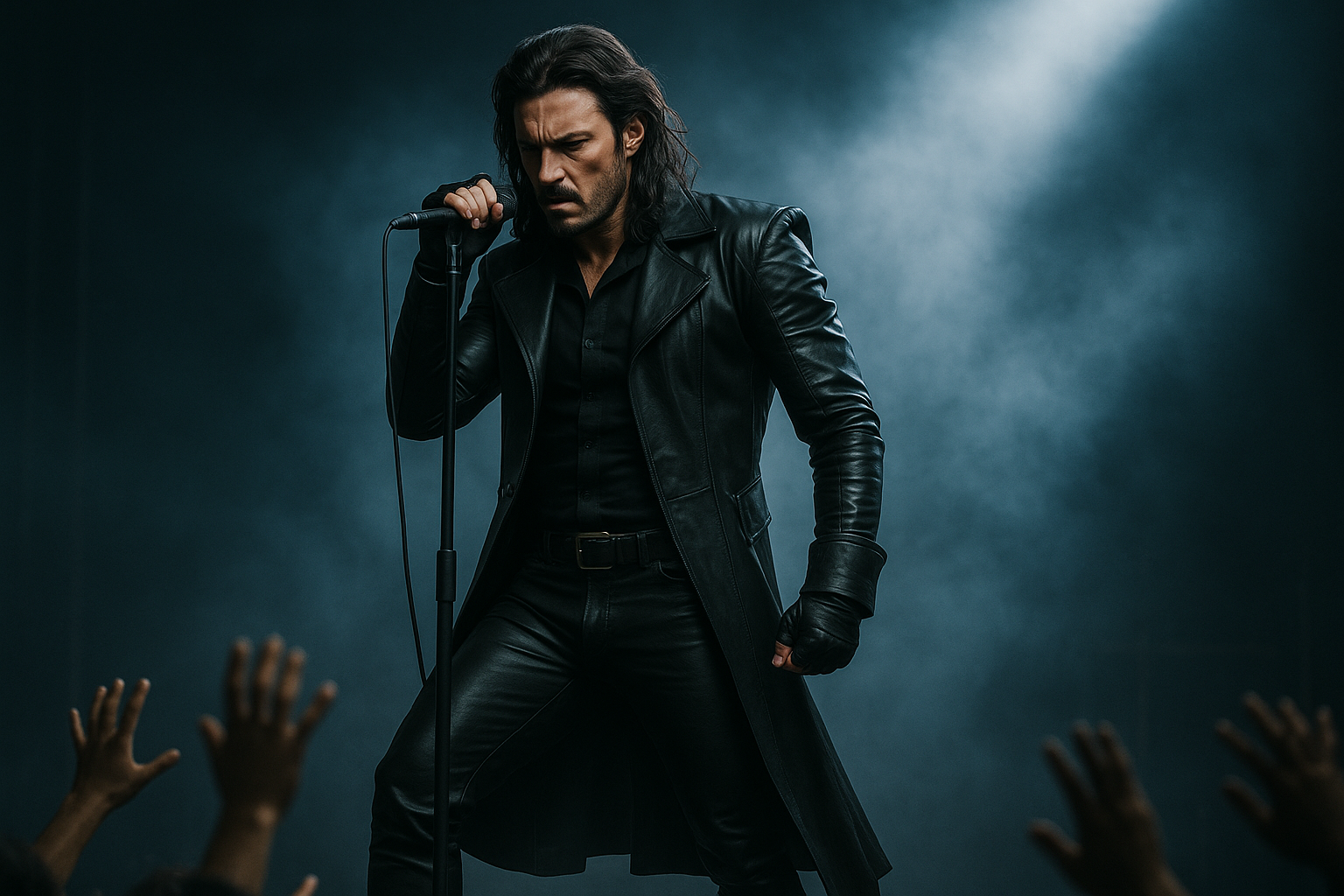 Rockstar Ready Leather Outfits That Command the Stage