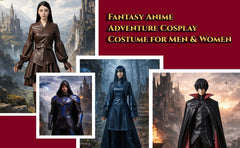 Fantasy Anime Adventure Cosplay Costume for Men & Women