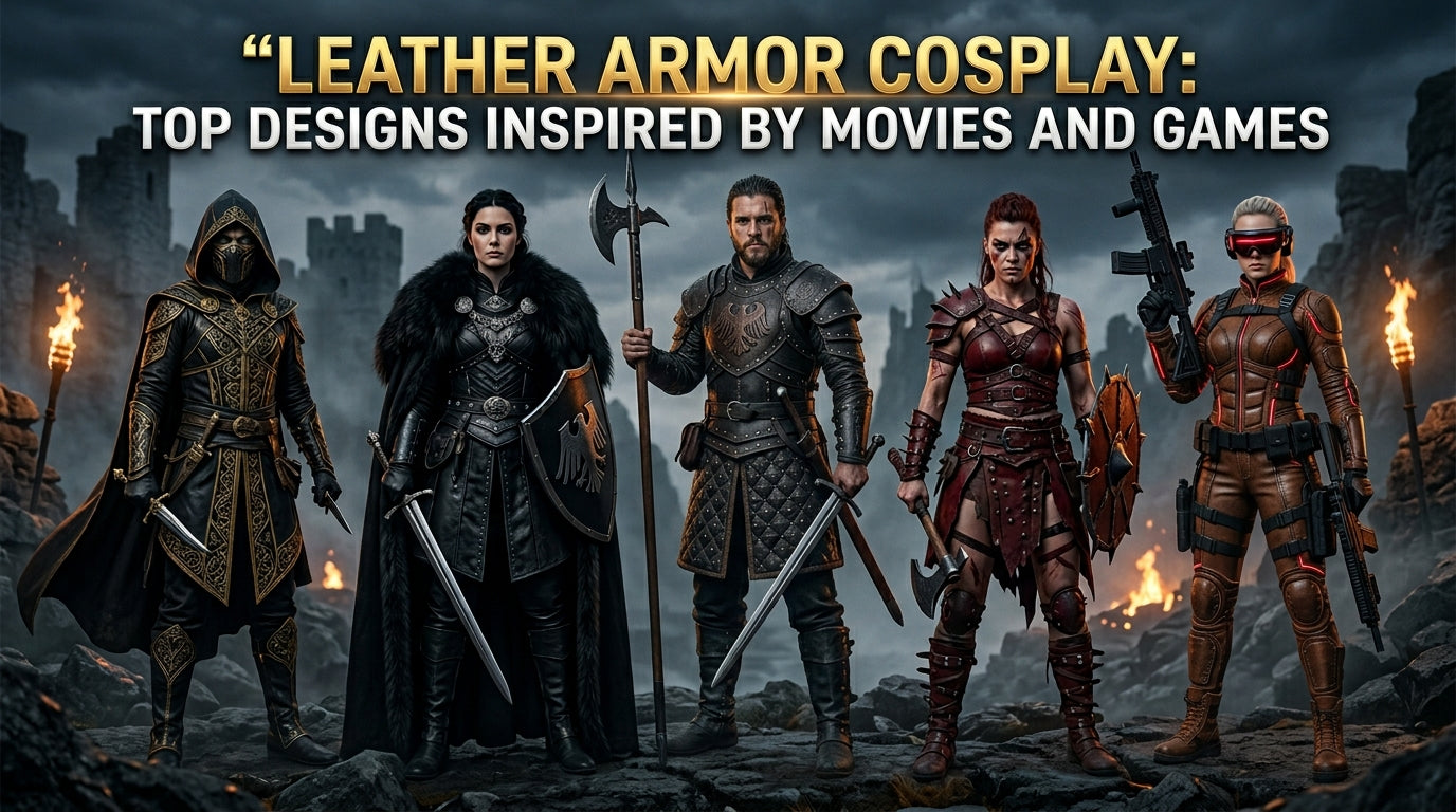 Leather Armor cosplay: Top Designs Inspired by Movies and Games. - Creed Leather