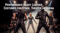 Performance-Ready Leather Costumes for Stage, Theater, or Arena