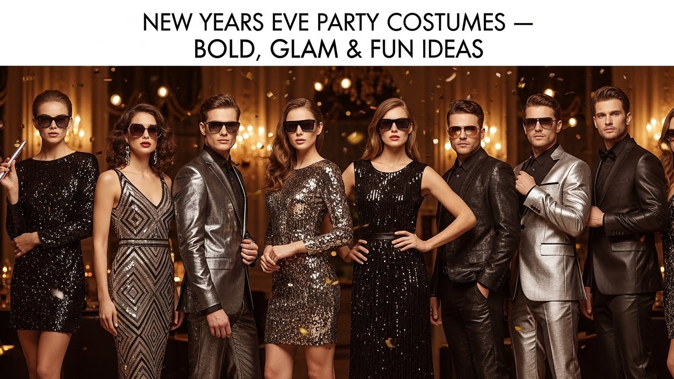 New Years Eve Party Costumes – Bold, Glam & Fun Ideas