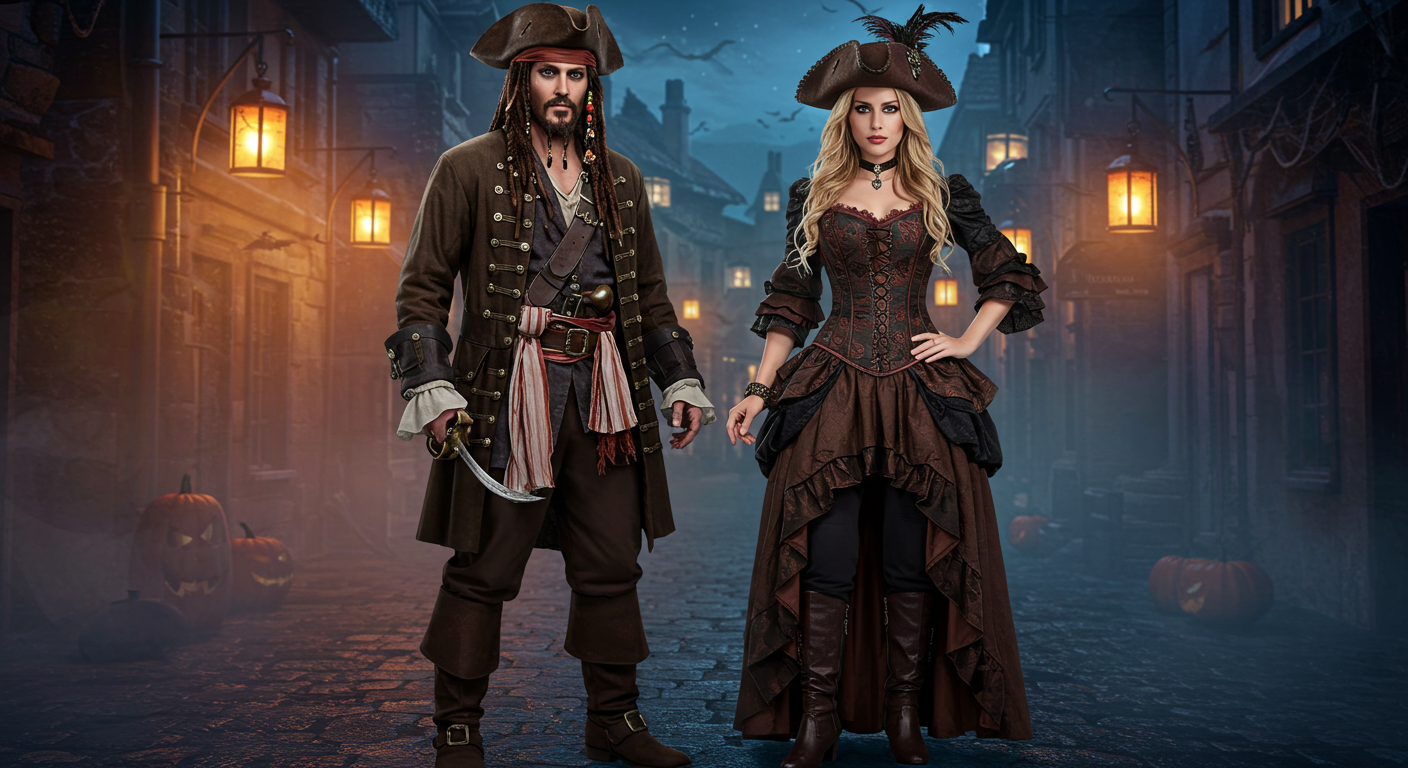 Best Pirate Halloween Costumes for Men & Women 2025 - Creed Leather