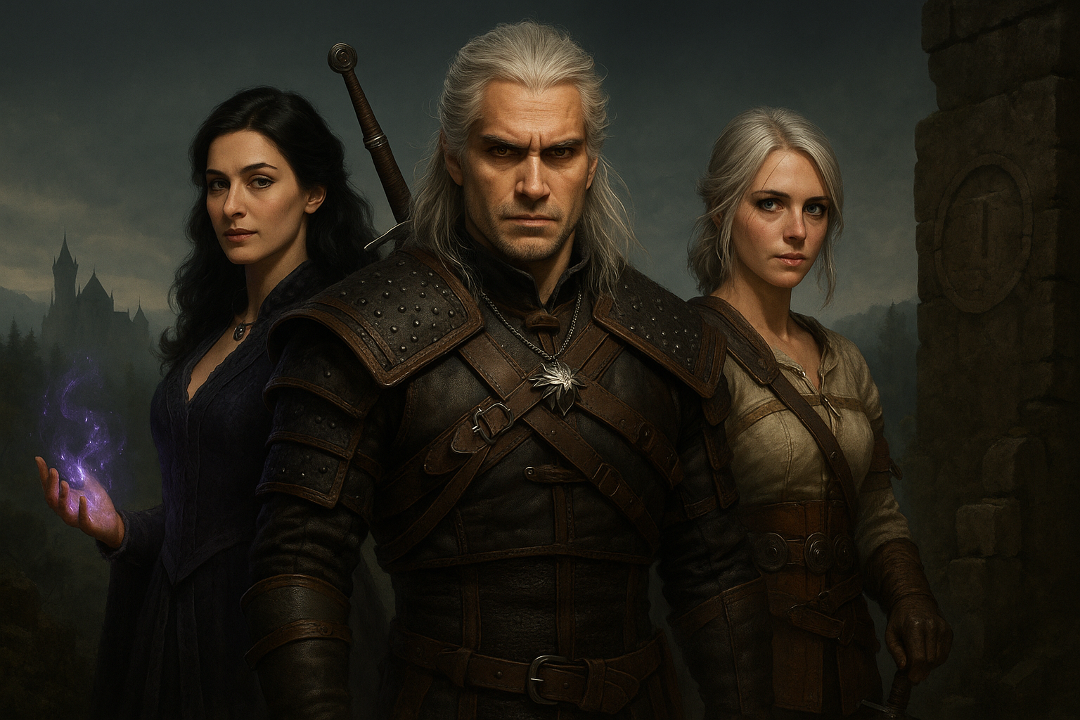 The Witcher Series Cosplay Costumes - Creed Leather