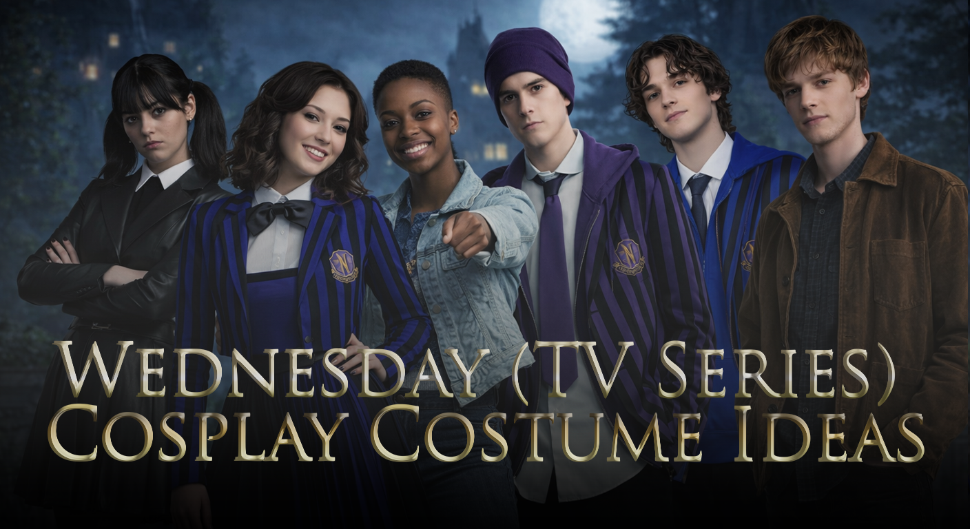 Wednesday (TV Series) Cosplay Costume Ideas - Creed Leather