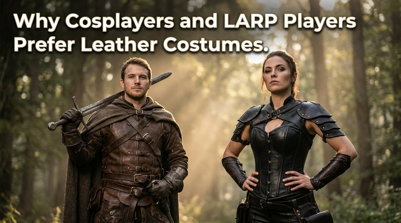 Why Cosplayers and LARP Players Prefer Leather Costumes. - Creed Leather