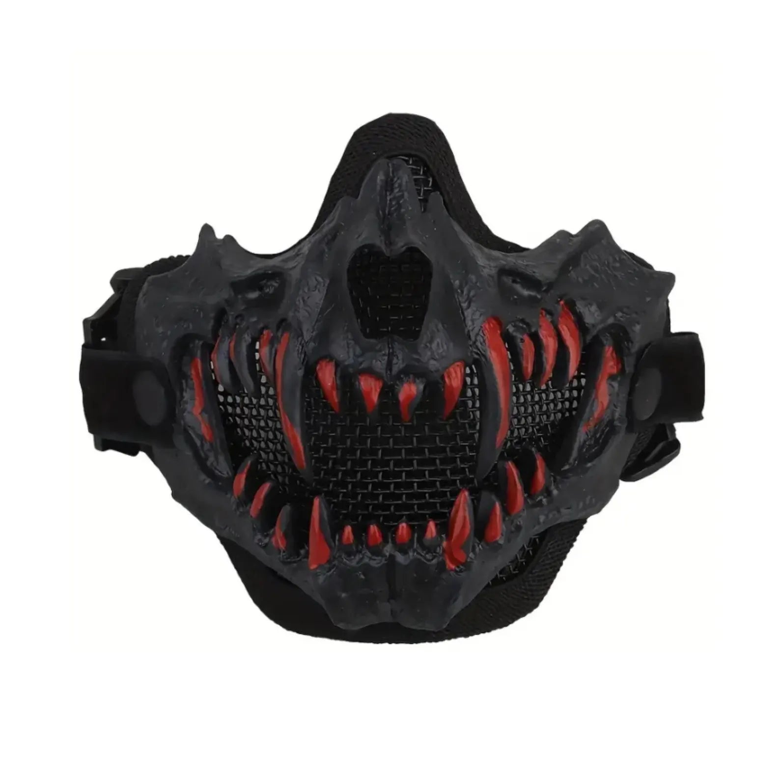 Blood Moon Sentinel – Gothic Leather Warrior Vest Costume – Dark Fantasy Halloween Outfit – Grim Enforcer Cosplay Armor